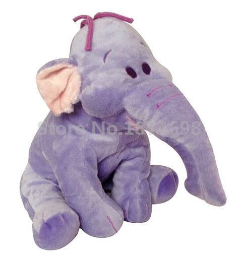 New Lumpy Heffalump Plush Purple Elephant Doll Toy 35cm Cute Stuffed A ...