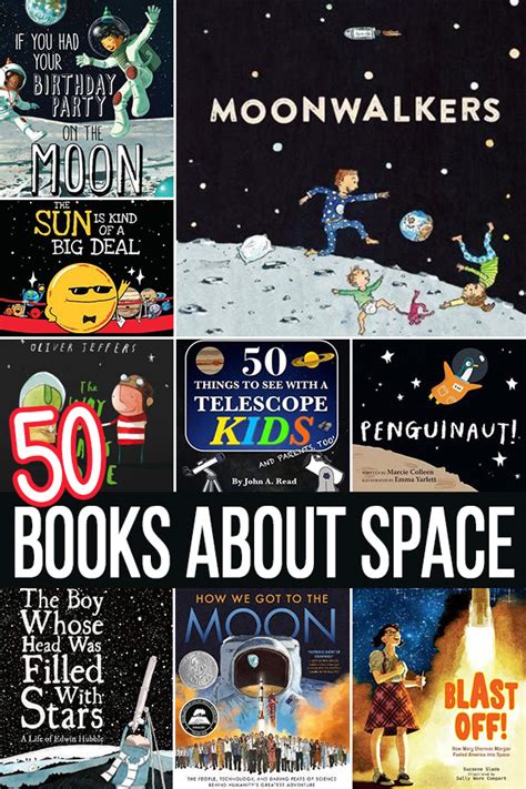 Blast Off with 50 Spectacular Space Books for Kids