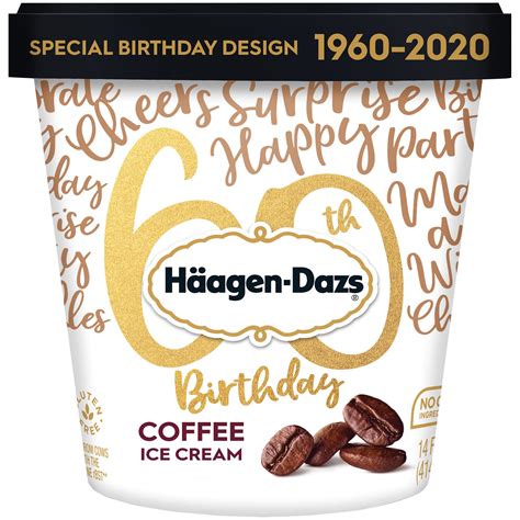 HAAGEN-DAZS Ice Cream, Coffee, 14 fl. oz. Cup | No GMO Ingredients | No ...