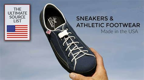 Made in USA Sneakers & Athletic Footwear: The Ultimate Source List • USA Love List