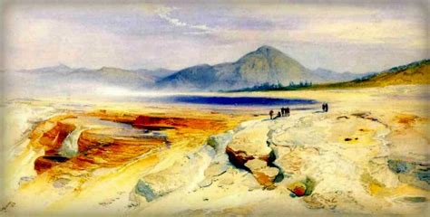 The Thomas Moran Yellowstone Paintings Stopped Public Auction Of The ...