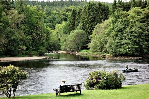 Dunkeld is a town in central Scotland which is popular with tourists.