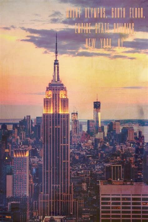 Mount Olympus, 600th floor, Empire State Building, New York. NY | Great ...