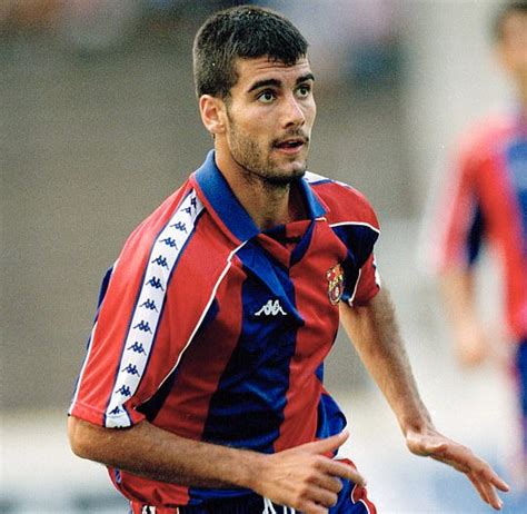 Pep Guardiola Young