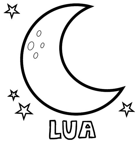 Desenhos para colorir de Lua - Dicas Práticas