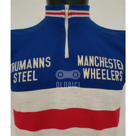 Authentic and worn jersey by Mike Williams Team Manchester Wheelers - OLDBICI