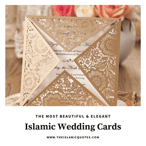 25 Islamic Wedding Invitation Card Designs For Muslims