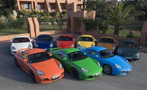 Porsche Cayman S - Full Color Line-up Pictures, Photos, Wallpapers ...