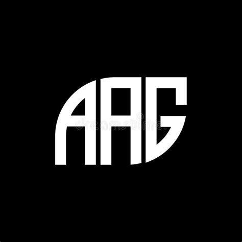 AAG Letter Logo Design on Black Background.AAG Creative Initials Letter Logo Concept Stock ...