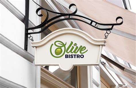 Olive Bistro Logo Design on Behance