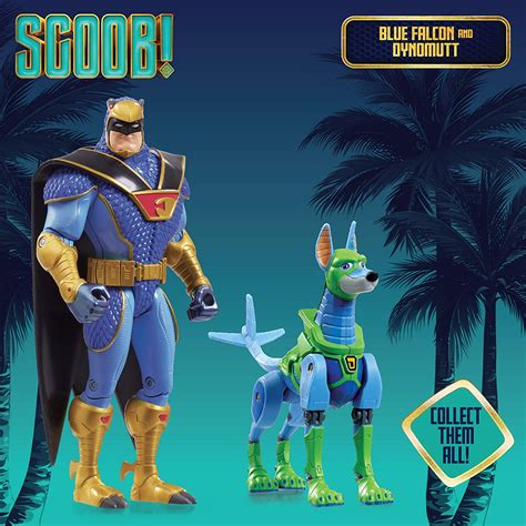 Scoob! Action Figure 2 Pack – Blue Falcon and Dynomutt – TopToy