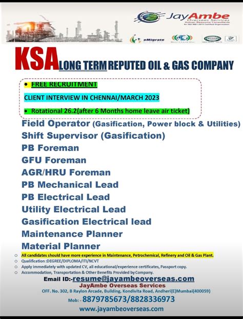 Jobs in KSA — Jobs in Saudi Arabia