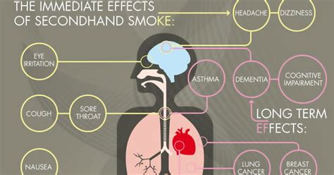 Dangers of Secondhand Smoke [INFOGRAPHIC] – Healthy Life Blog