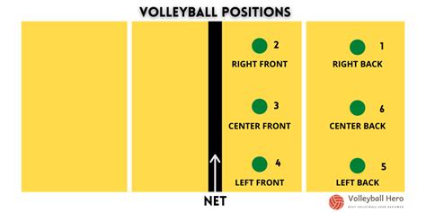 Volleyball Player Positions