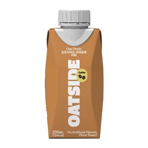 Oatside Coffee Oat Milk Latte Pocket Pack 200ml | Lazada Singapore