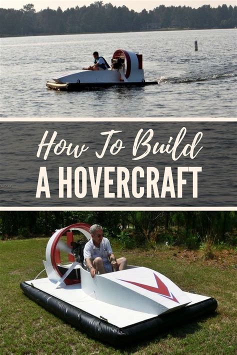 How To Build A Hovercraft | Hovercraft diy, Small jet boats, Build a go kart