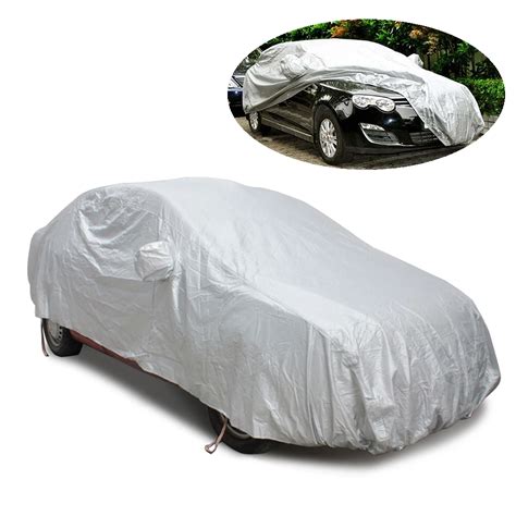 Waterproof Car Cover Sun & UV Pretection Hook Up for Indoor Outdoor ...