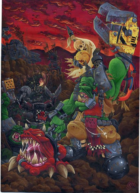 Ork and Squig by countersunk81 on DeviantArt