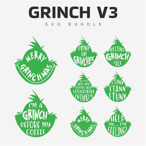 30+ Best Grinch SVG Files 2023 - MasterBundles