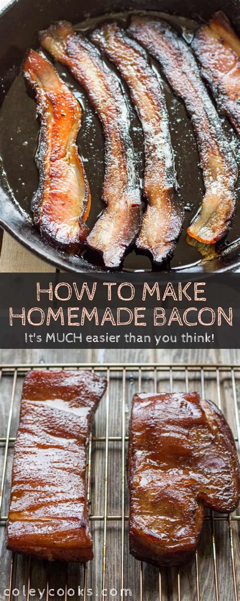 How to Make Homemade Bacon - Coley Cooks