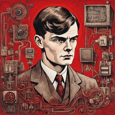 Alan Turing - AI Generated Artwork - NightCafe Creator