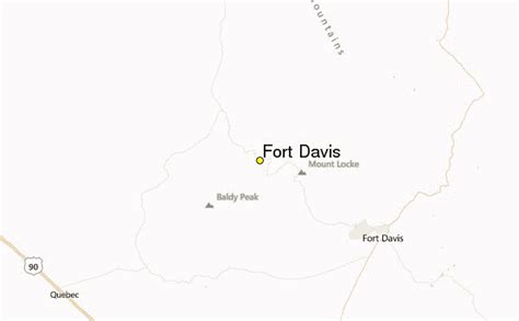 Fort Davis Weather Station Record - Historical weather for Fort Davis ...