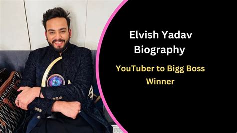 Elvish Yadav Biography, Wiki, Physical Stats, Career, Education ...