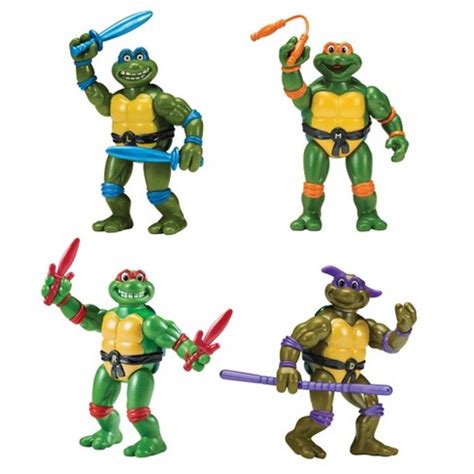 Jada Toys Teenage Mutant Ninja Turtles Metalfigs Keychain 4-Pack GameStop Exclusive ...