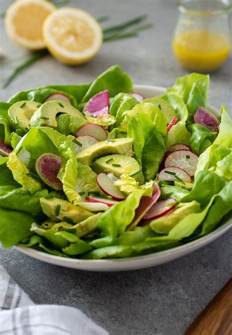 Butter Lettuce Salad is tender butter lettuce, creamy avocado and crisp ...