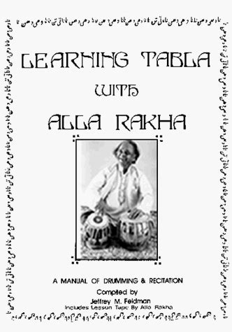 Learning Tabla with Alla Rakha (Book and Audio-cassette ed.) : Amazon.in: Books