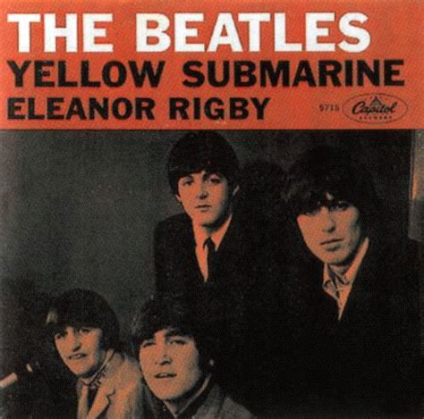 Yellow Submarine single artwork – USA – The Beatles Bible