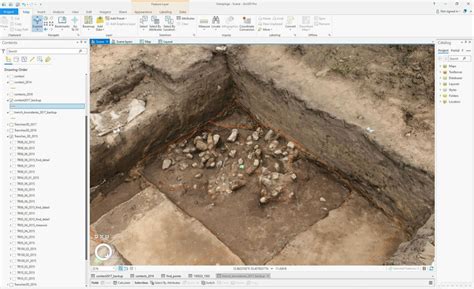 3D models of trench 9 excavated during the excavation campaign 2016 ...