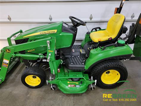 SOLD! 2017 John Deere 1023E Sub Compact Tractor & Attachments Package ...