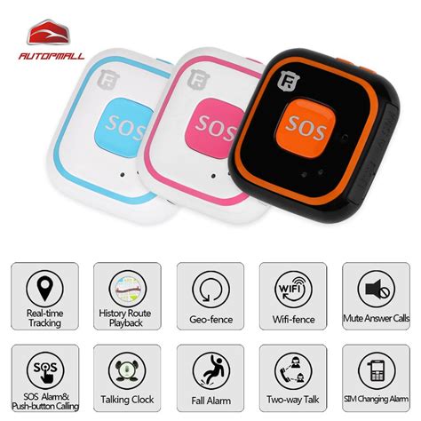 Kids GPS Tracker Child Mini GPS Locator Personal Real Time Tracking RF-V28 WIFI GPS LBS AGPS ...