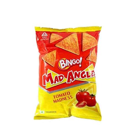 Bingo Mad Angles Tomato Madness Chips 45 gm