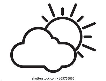 6,658 Partly Cloudy Vector Images, Stock Photos & Vectors | Shutterstock