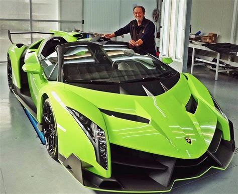 Valentino Balboni Poses With Verde Singh Lamborghini Veneno Roadster - GTspirit | Lamborghini ...