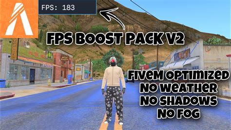 FiveM - FPS Boost Graphics Pack V2 (OPTIMIZED) +160 FPS (No Shadows ...