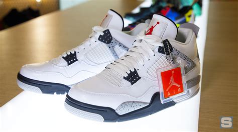 Where to Buy 'White/Cement' Air Jordan 4s | Sole Collector