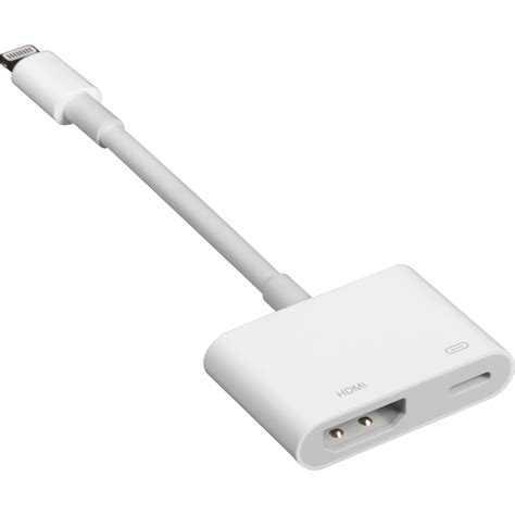 Apple Lightning Digital AV Adapter MD826AM/A B&H Photo Video