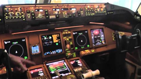 Lufthansa Cargo Boeing 777F - Cockpit - YouTube