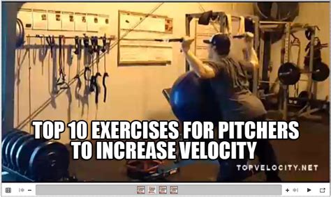 Top 10 Exercises for Pitchers to Improve Velocity - Increase Pitching Velocity