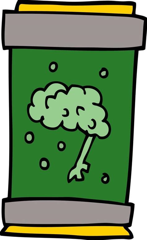 cartoon doodle brain in jar 12136448 Vector Art at Vecteezy