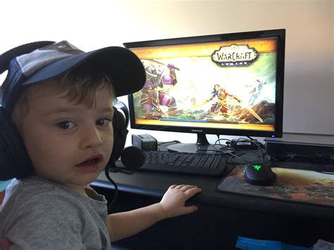 Starting the new generation of WoW players early : r/wow