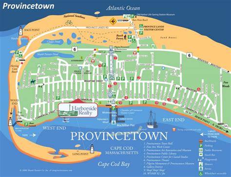 Provincetown Map | Massachusetts, U.S. | Discover Provincetown with ...