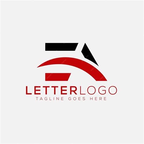 Premium Vector | Ea logo design template vector graphic branding element