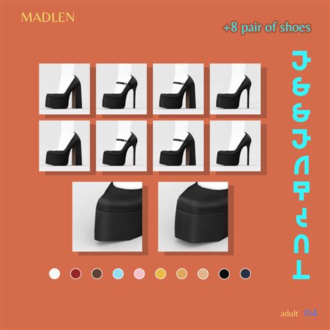 Essential Pumps Collection | Madlen sur Patreon Sims 4 Mm Cc, Sims 4 Cc Packs, Sims 2, Sims 4 ...