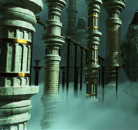 God Colosseum ☍ in 2023 | Fantasy landscape, Dark fantasy art, Surreal art