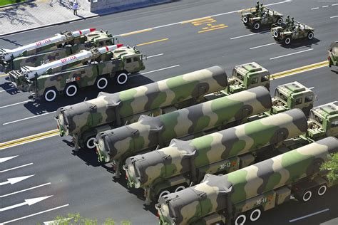 missile, parade, Peoples Liberation Army, DF-21, weapon, China, MRBM ...