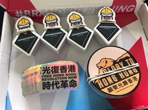 Stickers I designed for Hong Kong : r/HongKong